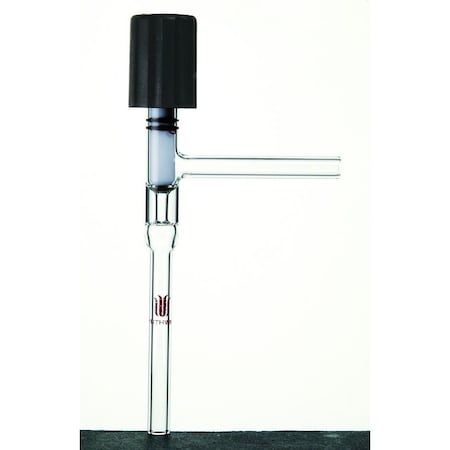 Synthware VALVE, HIGH VACUUM, PTFE, O-RING, 90 Degree, 0-4mm. S550004